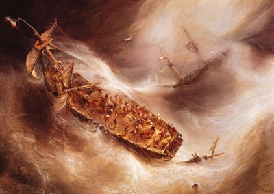 El acto de sacrificio realizado por el Capitán Desse hacia el barco holandés 